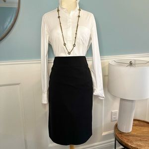 Le Chateau Mad Men Style Black Pencil Skirt